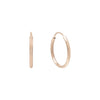 14K Rose Gold / 10 MM Endless Hoop Earring 14K - Adina Eden's Jewels