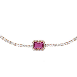  Stone Tennis Choker - Adina Eden's Jewels