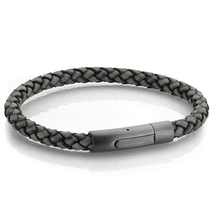 Onyx Men's Modern Clasp Bracelet - Adina Eden's Jewels