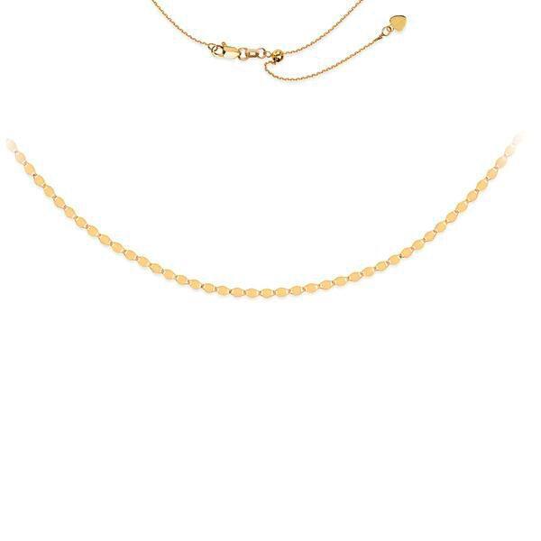 14K Gold Valentino Choker/Necklace 14K - Adina Eden's Jewels