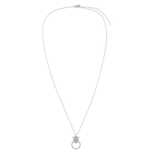  Diamond Ruby Panther Necklace 14K - Adina Eden's Jewels