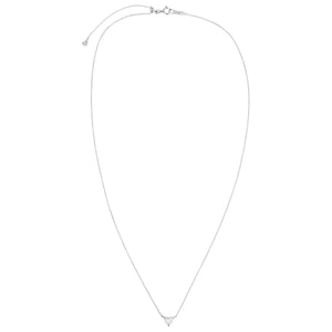  Diamond Mini Heart Necklace 14K - Adina Eden's Jewels