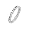 Silver / 9 Solid Curb Link Ring - Adina Eden's Jewels