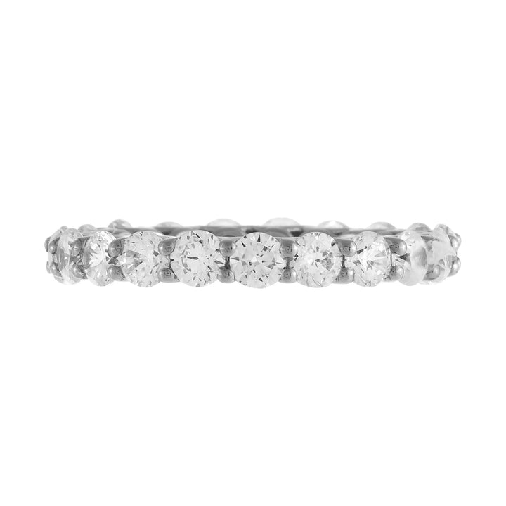  Round CZ Eternity Band - Adina Eden's Jewels