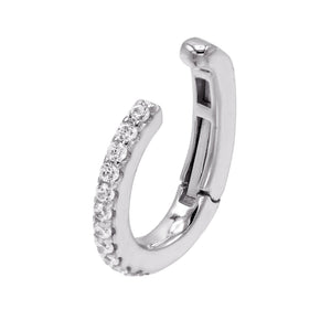 Hinge Pavé Ear Cuff - Adina Eden's Jewels
