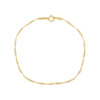14K Gold Singapore Chain Bracelet 14K - Adina Eden's Jewels
