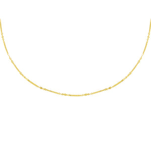 14K Gold / 16" Singapore Necklace 14K - Adina Eden's Jewels