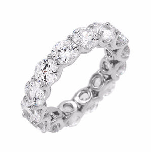 Silver / 6 Adina Eden Eden Eternity Band - Adina Eden's Jewels