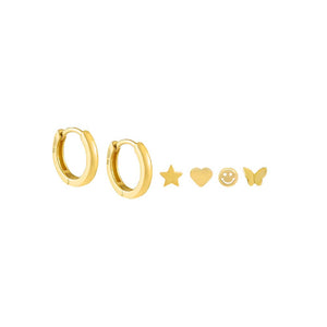 Gold Golden Essential Combo Set - Adina Eden's Jewels