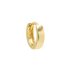 Gold / Single Tiny Wide Solid Huggie Earring - Adina Eden's Jewels