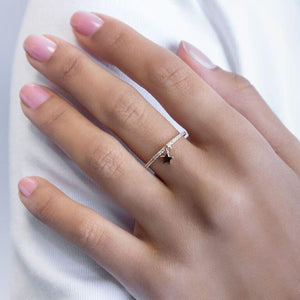  Dangle Star Pavé Ring - Adina Eden's Jewels