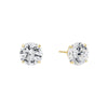 14K Gold / 7 MM / Pair Juliette Stud Earring 14K - Adina Eden's Jewels