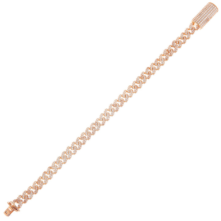  XS Pavé Chain Link Bracelet - Adina Eden's Jewels