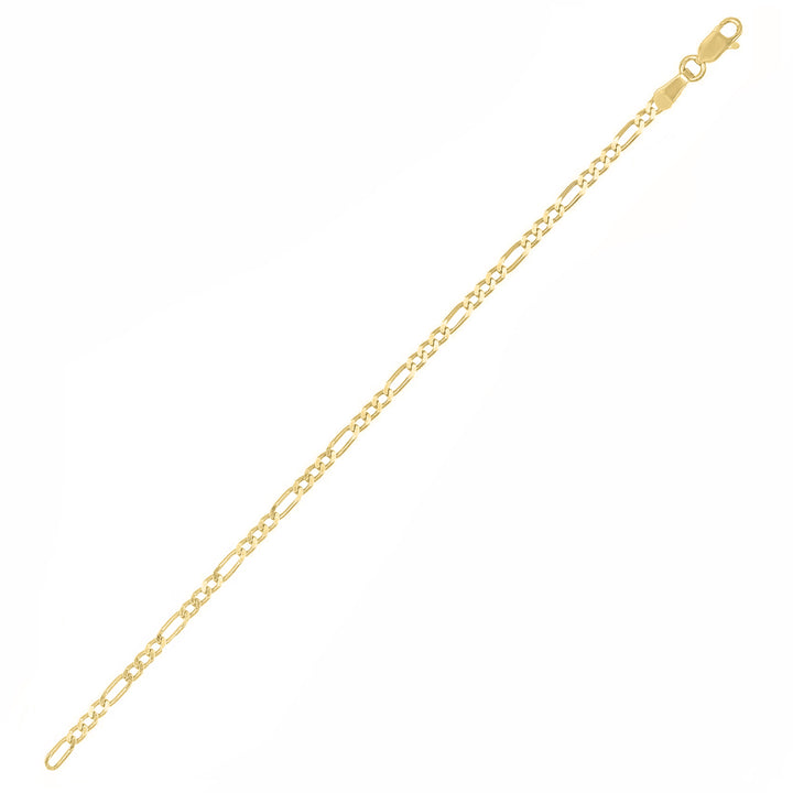 Gold Figaro Bracelet - Adina Eden's Jewels