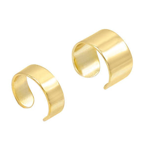 Gold 2 Piece Ear Cuff Set - Adina Eden's Jewels