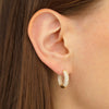  Pavé Small Hoop Earring - Adina Eden's Jewels
