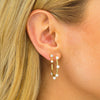  Pearl Dangle Stud Earring - Adina Eden's Jewels