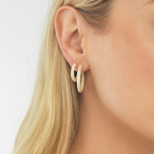  Combo Set Hoop Earring - Adina Eden's Jewels