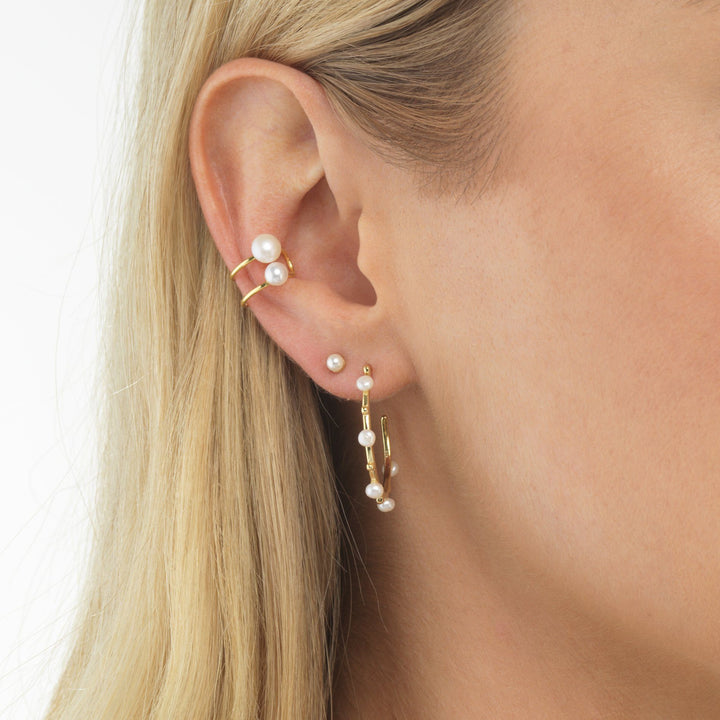  Pearl Earring Combo Set - Adina Eden's Jewels