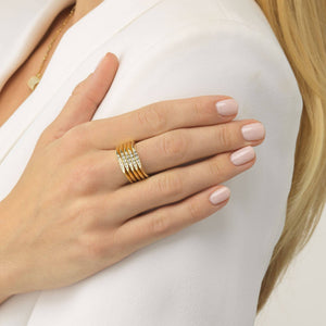  Five Stack Ring - Adina Eden's Jewels