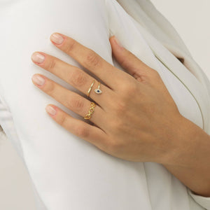  Chain Link Ring - Adina Eden's Jewels