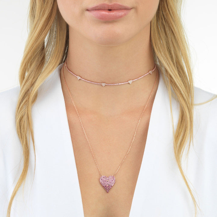  Heart Necklace - Adina Eden's Jewels