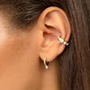  Opal Spike Huggie Earring - Adina Eden's Jewels