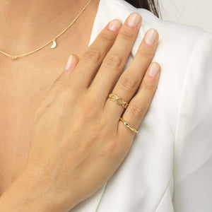  Oval Link Ring - Adina Eden's Jewels