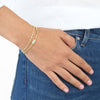  Bezel Chain Bracelet - Adina Eden's Jewels