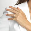  Diamond Signet Ring 14K - Adina Eden's Jewels
