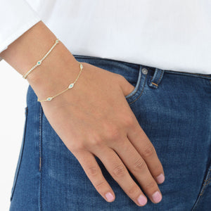  Evil Eye Tennis Bracelet - Adina Eden's Jewels