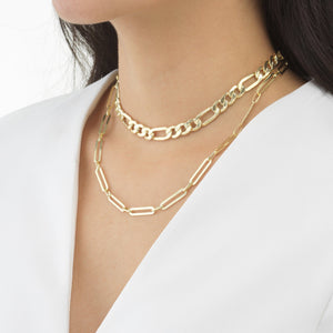  ‘XL’ Hollow Figaro Choker - Adina Eden's Jewels