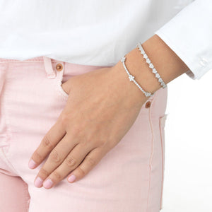  Pavé Heart Bracelet - Adina Eden's Jewels