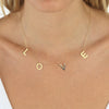 LOVE Necklace 14K - Adina Eden's Jewels