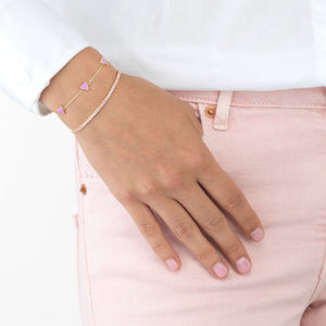  Pastel Tennis Bracelet - Adina Eden's Jewels