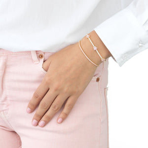  Pastel Flower Tennis Bracelet - Adina Eden's Jewels