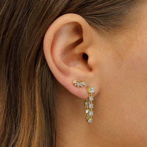  Mini Marquise Stud Earring - Adina Eden's Jewels