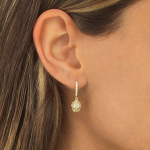  Pavé Panther Huggie Earring - Adina Eden's Jewels