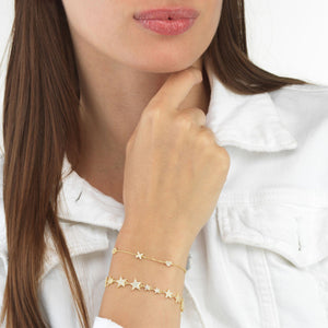  Stars Charm Bracelet - Adina Eden's Jewels