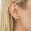  Extra Small Safety Pin Stud Earring - Adina Eden's Jewels