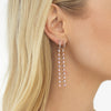  Pastel Drop Huggie Earring - Adina Eden's Jewels