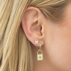  Starburst Stud Earring - Adina Eden's Jewels