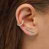  Colored Spiked Ear Climber - Adina Eden's Jewels