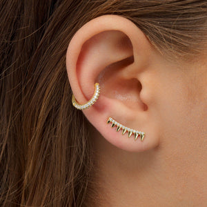  Spiked Ear Climber - Adina Eden's Jewels