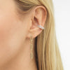  Oval Link Drop Stud Earring - Adina Eden's Jewels