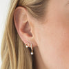  Pearl Round Stud Earring - Adina Eden's Jewels