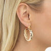  Twist Hoop Earring - Adina Eden's Jewels