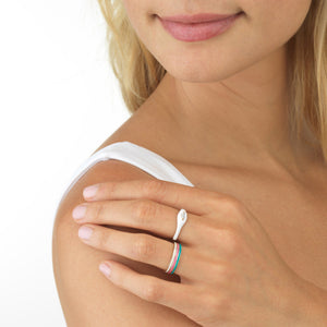  Enamel Ring Set - Adina Eden's Jewels