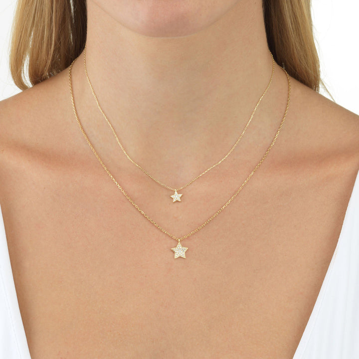  Layered Star Necklace Set - Adina Eden's Jewels