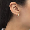  Mini Pavé Hoop Earring - Adina Eden's Jewels